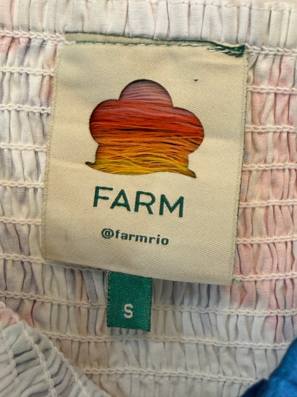 FARM Rio Multicolor Beaded Tassel Bandeau Top - Picture 3 of 4